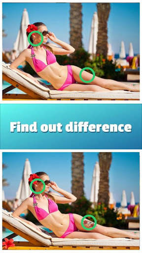 Find the Differences Bikini- 500 Level Sexy Girls screenshot 4