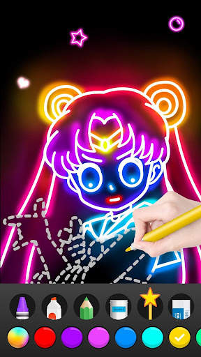 Draw Glow Comics 7 تصوير الشاشة