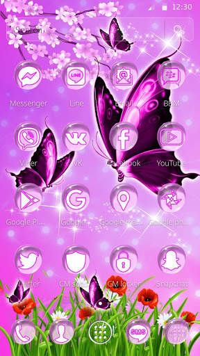 Butterfly 3D Launcher Themes screenshot 6