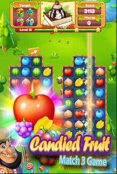 Candied Fruit Match-3 Puzzle Game screenshot 1