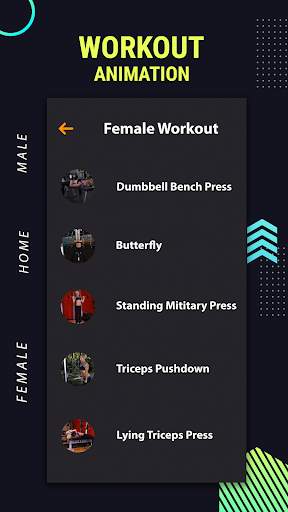 Fitness and Bodybuilding Upper Lower Body screenshot 5
