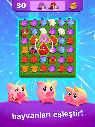 Link Pets: 3 bulmaca oyunu maç screenshot 8