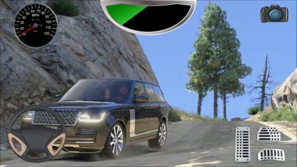 Driving Range Rover Vogue SUV Simulator screenshot 3