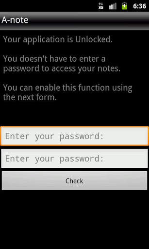 RFM Anote (notepad) скриншот 4