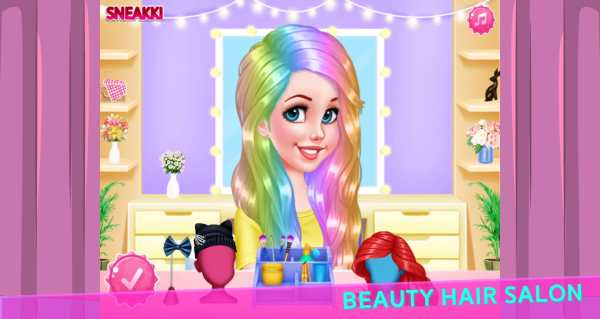 Hair Salon Makeover Game screenshot 1