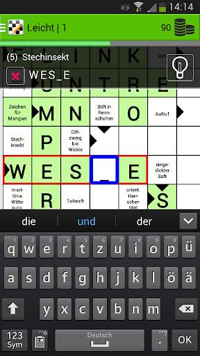 Kreuzworträtsel screenshot 1