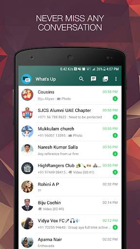 Hide bluetick online Read deleted WhatsApp message screenshot 1