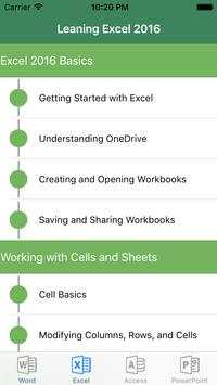 Learn Office 2016 скриншот 1