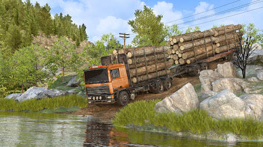 Mud Truck driver Truck Game 3D screenshot 4
