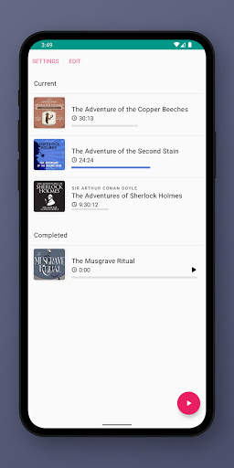 PlayBooks Lite - audiobook player screenshot 3