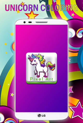 The Pixel Unicorn Coloring screenshot 2
