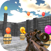 Balloon Gun Shooting by Sniper icon
