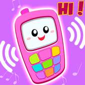 Pink Princess Baby Phone - Cute Baby Unicorn logo