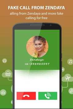 Fake Call From Zendaya screenshot 1
