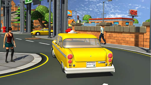 Taxi Car Driver Parking 3d स्क्रीनशॉट 7