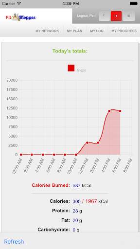 Fit Stepper screenshot 1