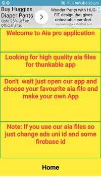 AiA pro : Latest thunkable Aia files with Apk screenshot 4