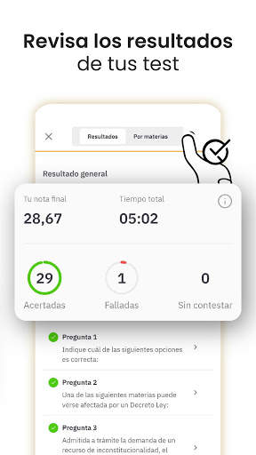 OpositaTest - Test Oposiciones screenshot 7
