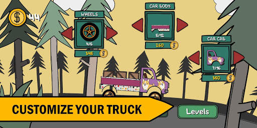 Hill Climb Trucker! screenshot 4