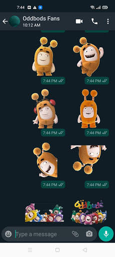 WAStickerApps - Oddbods Stickers For WhatsApp screenshot 4
