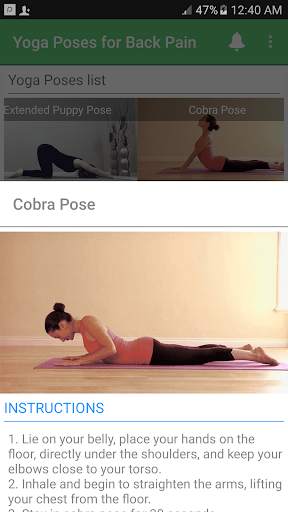Yoga Poses for Lower Back Pain Relief screenshot 4