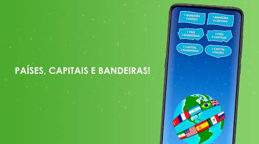 Países e capitais e bandeiras do mundo - geografia screenshot 5