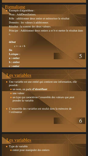 Cours Algorithme screenshot 3