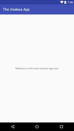 The Useless App screenshot 1