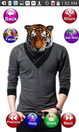 Animal Face Changer Joke screenshot 1
