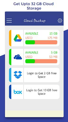 Free Cloud Storage Drive screenshot 1