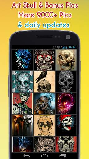 Skull Wallpaper screenshot 1