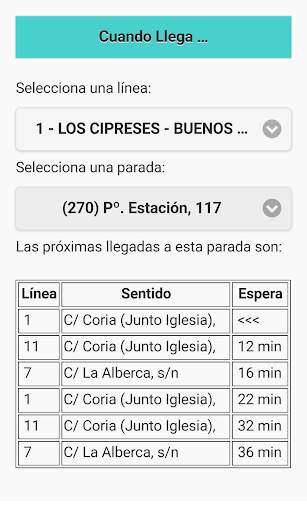 Bus Salamanca de Transportes screenshot 2