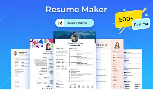 Resume Builder App - CV Maker screenshot 1