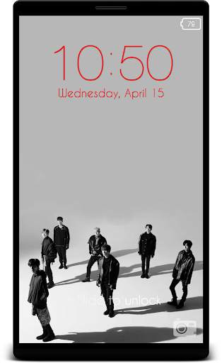 MONSTA X Lock Screen screenshot 1