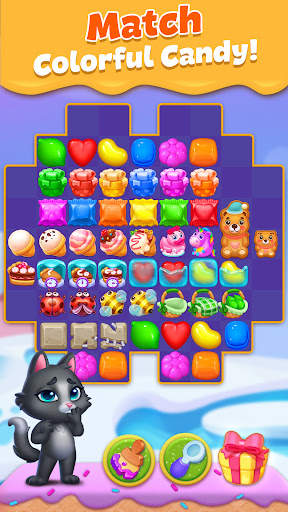 Pet Candy Puzzle-Match 3 games screenshot 25