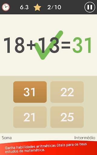 Cálculo mental (Matemática) screenshot 9