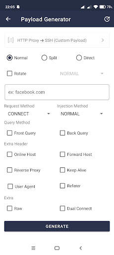 SSH Injector - Tunnel VPN screenshot 4