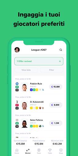BeManager: Calcio Fanta-sport screenshot 3