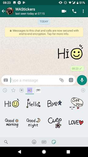 English Text Stickers For WhatsApp - WAStickerApps screenshot 3