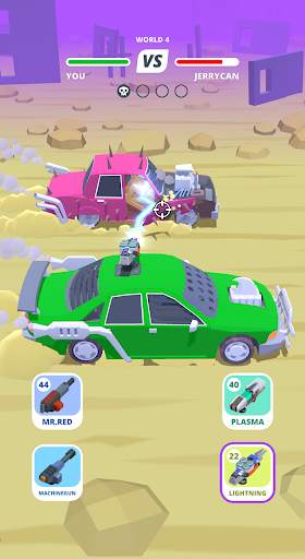 Desert Riders: Car Battle Game screenshot 2