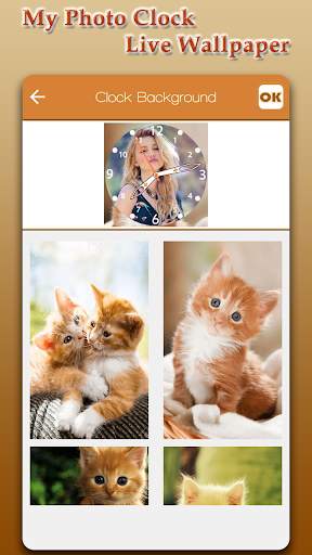 My Photo Clock Live Wallpaper screenshot 2