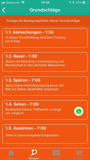 Tennis with Music - your personal tenniscoach screenshot 3