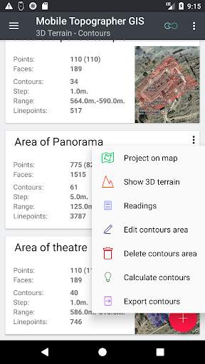 Mobile Topographer GIS screenshot 13