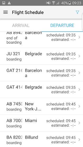 DUS Airport App screenshot 2