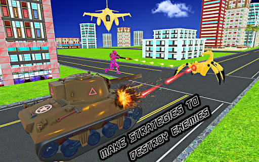 Multi Robot Transform Tank War screenshot 6
