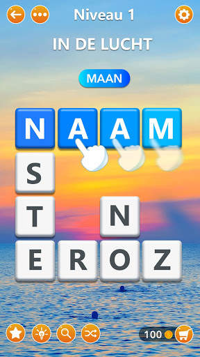 Word Blocks Puzzle -offline woordspelletjes screenshot 3