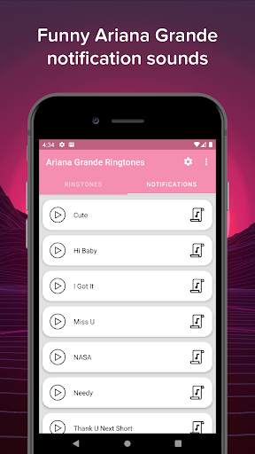 Ariana Grande Ringtones - Offline Songs & Sounds screenshot 6