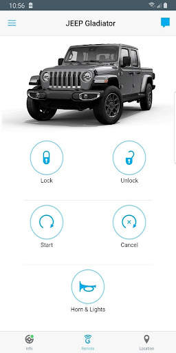 Uconnect® screenshot 1