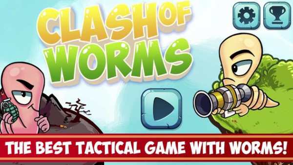 Clash of Worms screenshot 1