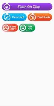 Flashlight On Clap screenshot 2